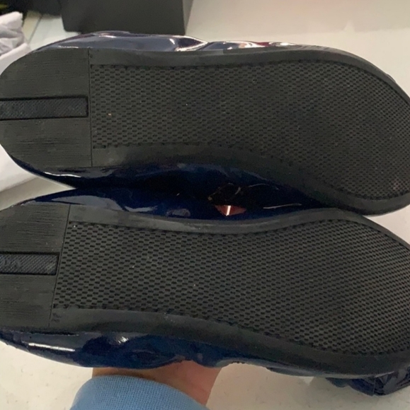 Prada Calzature Donna Navy Leather Shoes 8 - Picture 6 of 8